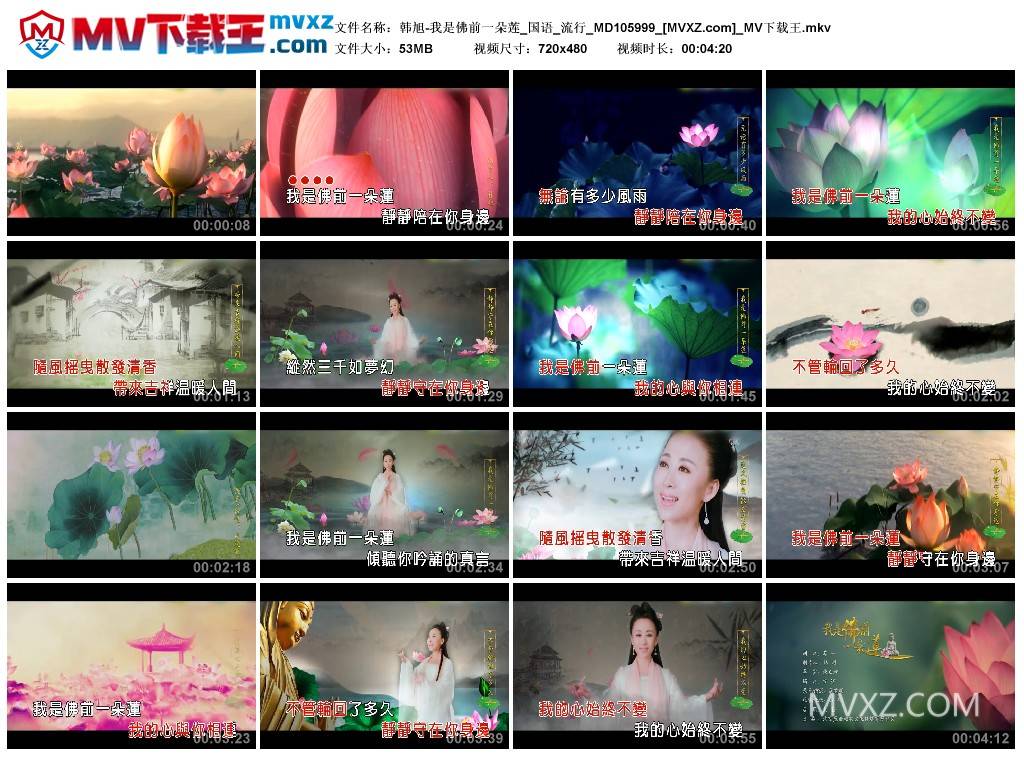 韩旭-我是佛前一朵莲_国语_流行_MD105999